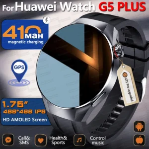 G5 PlUS Smart Watch 1.75" HD AMOLED Screen