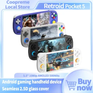 Retroid Pocket 5 Handheld Game Console 5.5'' AMOLED