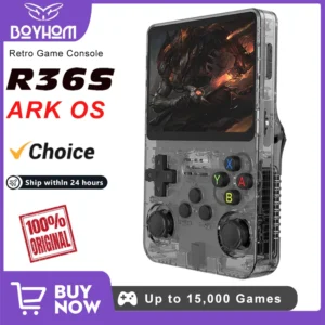 BOYHOM 256G 128G R36S Retro Handheld Game Console