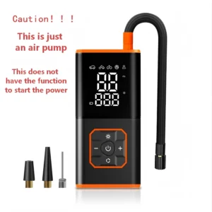 Digital Display Portable Tire Inzzator, USB Rechargeable